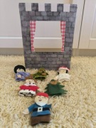 Pacynki na palce 6 sztuk