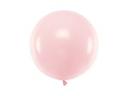 Balon okrągły 60 cm, Pastel Pale Pink