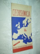 CZECHOSŁOWACJA - MAPA PRZEGLĄDOWA EUROPY - 1: 1 000 000 - 1973