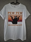 T-shirt bluzka biała z nadrukiem r. M