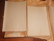 Stary papier kserograficzny do pisania PRL 