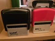 Automaty pieczatkowe 2 sztuki 