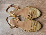 Emma Go. Sandały damskie zlote..Rozmiar 39