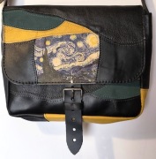 ANTON Torba skórzana. Gwieździsta Noc. Vincent Van Gogh