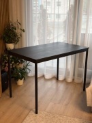 stół IKEA SANDSBERG 110x67 cm czarny