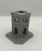 Wieża D&D ozdoba Akwarium terrarium 