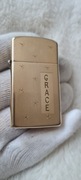 Zapalniczka Zippo GRACE  Slim  GOLD 10K. G.F. 1965r