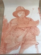 Allan Rzepka - praca na papierze