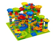 Klocki kulki kulodrom tor kulkowy 514 elem. XXL dzieci kompatybilne z leg