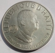 HAITI 50 Centimes 1981 FAO okołoMENNICZA
