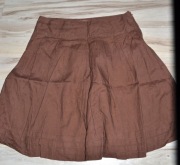 159^ atmosphere len 100% Lniana spódnica z podszewką 44/46