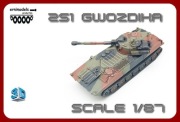 Model z druku 3D 2S1 Goździk      1/87 PROMOCJA