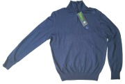 North Sails sweter half zip półgolf - dark denim - rozmiar M-L