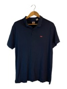 Koszulka polo Levis granatowa z logiem XL