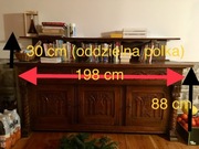 Antyczna komoda drewniana