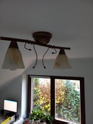 Ozdobne lampy w stylu rustykalnym (zestaw)