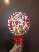 Box że słodyczy bukiet Kinder lizak kinder