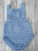 Romper niemowlęcy handmade 0-3 miesięcy, sesja zdjęciowa