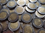 5 zł złotych z 2009 - 50 monet niski nakład !