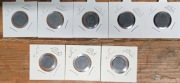 Zestaw 8szt niemieckich 5 i 10 Reichspfennig znak mennicy "A"