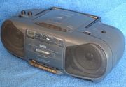 Radiomagnetofon CD SABA RCD500 niesprawny CD i deck 