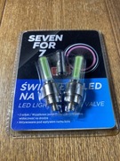 Światła led żółte na koła