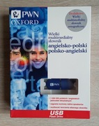WIELKI MULTIMEDIALNY SŁOWNIK PWN ANGIELSKO - POLSKI – USB FLASH DRIVE