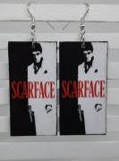 Scarface - Al Pacino decoupage, film, grafika, plakat vintage Handmade
