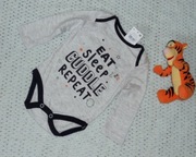 Body bluzka napisy bawełna 62 cm Nowa #17