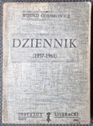 Witold Gombrowicz Dziennik 1957 - 1961 wyd. Niezależna Oficyna Studentów