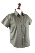 Labrada Jeanswear damska koszula jeansowa 100% bawełna khaki PL 42 (UK 14)