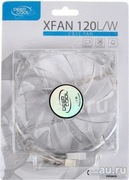 Wentylator chłodzący DeepCool Xfan 80L/B 80 mm niebieska dioda LED (NOWY)