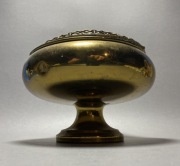 IKEBANA DUŻY POJEMNIK WAZON NA BUKIETY KWIATY ANGIELSKI MOSIĄDZ #558