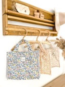 Bawełniana torebka, plecak dla dziewczynki