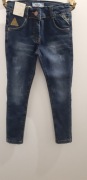 Spodnie jeans dziewczęce