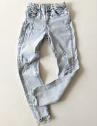 Zara dżinsy z dziurami r.10lat, 140cm