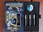 Lotki Red Dragon Luke Humphries TX3 Cool Blue SE 24g 90 wolfram steeltip