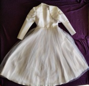 Sukienka komunijna z bolerkiem 