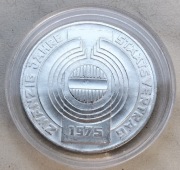Austria 100 Szylingów 1975 r  Traktat Państwowy Srebro 