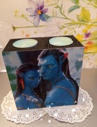 Avatar Istota Wody świecznik drewniany