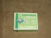 Kłódka żeliwna,hartowany kabłąk XL-TOOLS 40mm