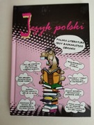 Zeszyt A5 do j. polskiego, twarda okładka 96 kartek w linię