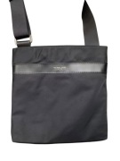 Listonoszka Michael Kors, nylon i skóra naturalna, czarna