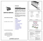 JCB 672 Mechanical Engine Service Manual  Instrukcja serwisowa naprawcza