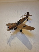 Metalowy model samolotu Messerschmitt