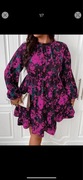 Sukienka z długim rękawem plus size 