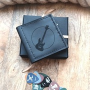 Prezent dla gitarzysty basisty Etui na 16 kostek do gitary z grawerem