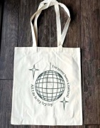 Torba bawełniana torebka tote bag cotton bawełna beżowa TAYLOR SWIFT 