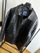 Kurtka Skórzana C&A_Męska Oryginalna Włoska Kurtka r.M