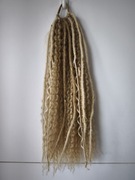 Treska dredloki loki warkoczyki na gumce kucyk doczepy włosy syntetyczne 